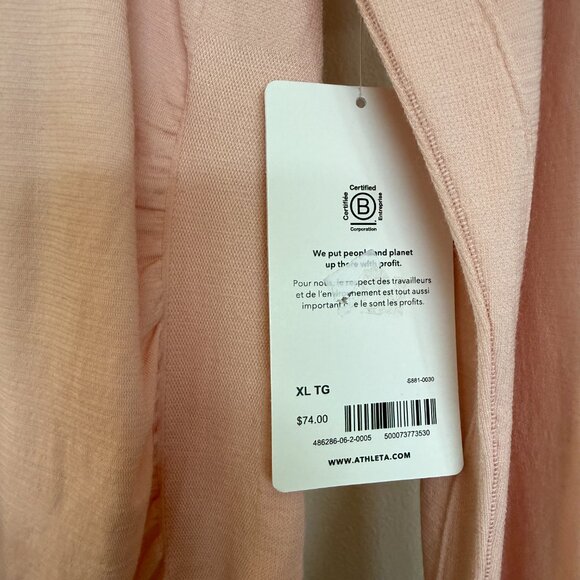 Athleta Foresthill Ascent Seamless Top Blush Pink XL NWT - Picture 4 of 6